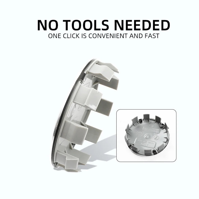 4pcs 68mm Car Wheel Center Hub Cap Badge Emblem Decal Wheel Sticker For BMW E36 E39 E46 E60 E90 E90