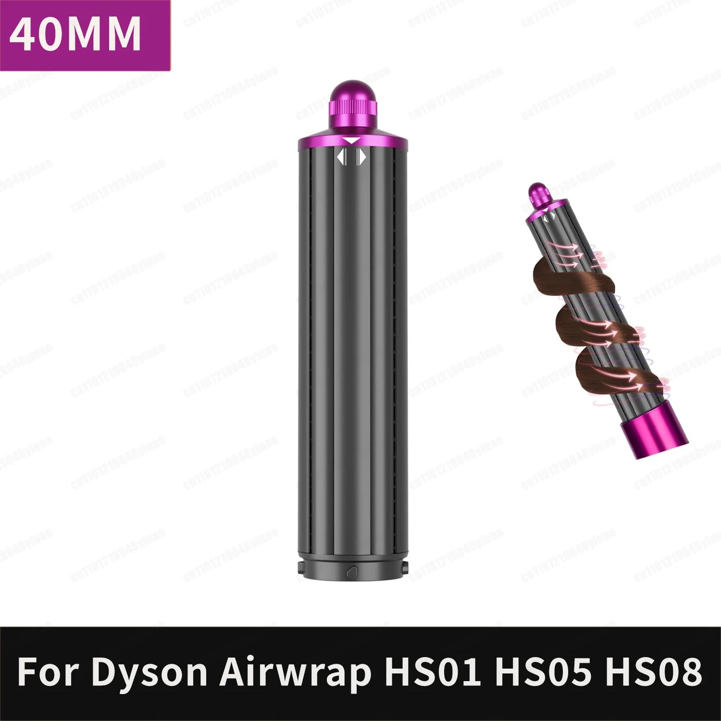 20/30/40mm Conical Long Hair Barrels Attachment Compatible For Dyson Airwrap HS01/05/08 Auto-Curling Iron Curler Voluminous Wave