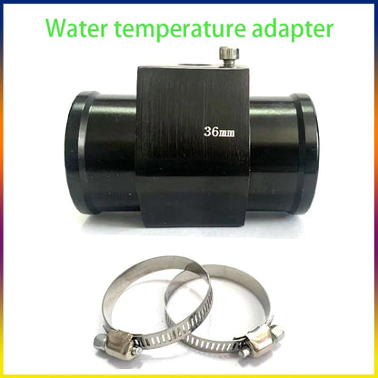 Water Temperature Sensor Head Joint Sensor Radiator Adapter 1/8NPT 12V 24V Digital Water Temperature Gauge Voltmeter