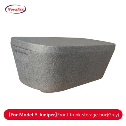Front Trunk Rear Trunk Storage Box For Tesla Model Y Juniper 2021-2026 Model 3 Highland 2024-2026 Camping Travel Insulated Bin