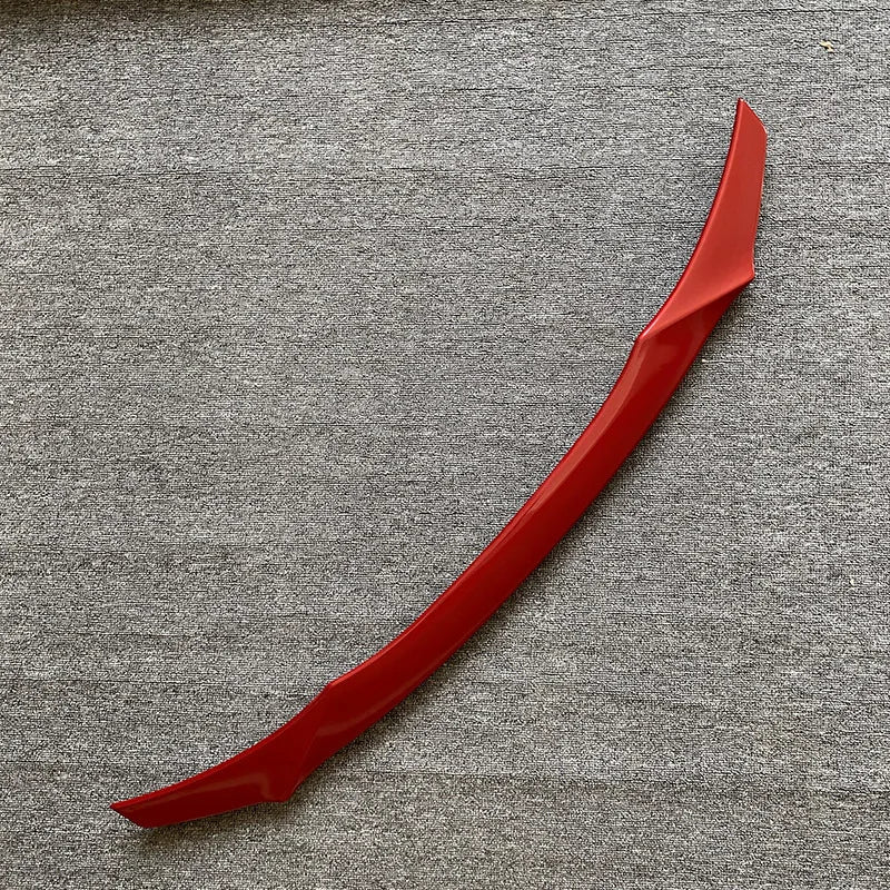 For Mazda 3 Axela 2020 2021 2022 2023 Car Rear Trunk Lid Tail Wing Spoiler Lip Extension Exterior Trim Modification ABS