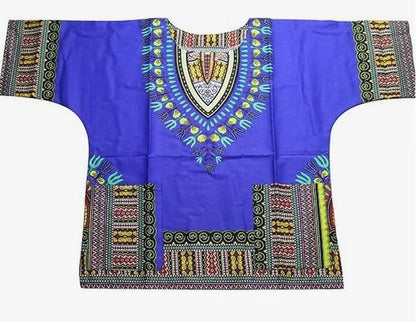 Thai Shirt African Drum Performance Clothes Men's Ethnic Fashion Thin Polyester Casual Wear for Drumming Events