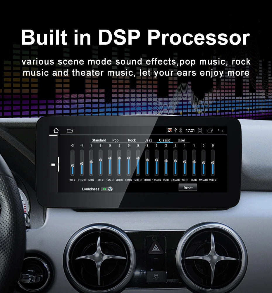 STWEI 2024 New Car Multimedia Wireless Android AUTO CarPlay 10.25inch 12.3inch Screen For Mercedes Benz GLK X204 2010 2013 2015