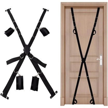 Door Swing for Adults Sex Straps for Adult Sex Sling Heavy Duty Frequent Flyer Door Sex Furniture Sex Bonding Restraint Funiture