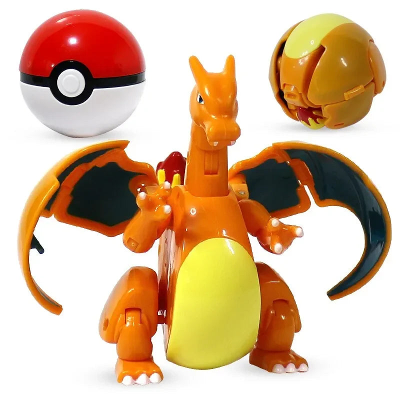 Original Pokemon Figure Ball Pokeball Eevee Blastoise Venusaur Charizard Pikachu Mewtwo Gyarados Elf Monster Toy for Child Gift