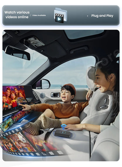 CarlinKit LiteS Android Tv Box Android auto CarPlay Wireless Adatper for Netfilx Youtube IPTV Spotify Skoda Volvo Honda Toyota