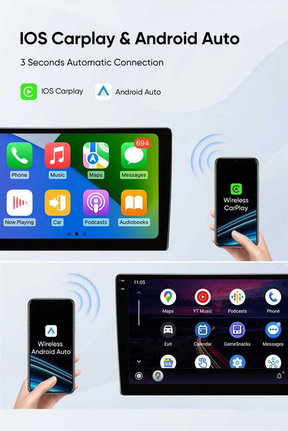 Android 15 For Fiat Ducato Peugeot Boxer Citroen Jumper 2006-2022 2K QLED Android Car Radio Multimedia stereo Player GPS CarPlay