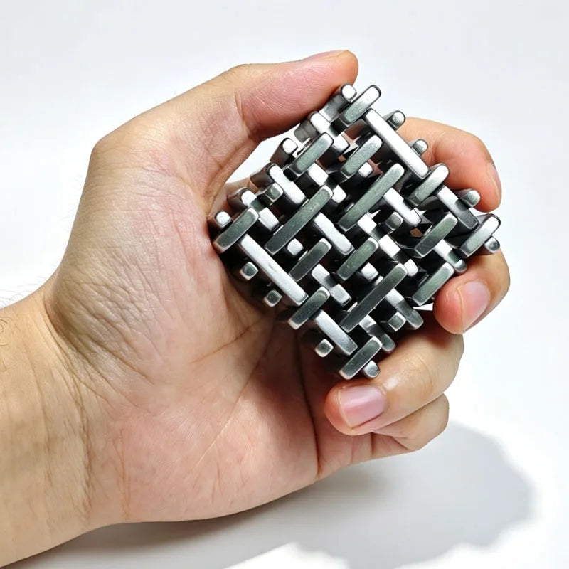 High Difficulty Level IQ Puzzles Brain Teaser Casse Tete Adulte Luban Lock Twelve Piece Educational Gifts Mind Challenges