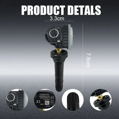 1/4PCS Tire Pressure Monitor Sensors TPMS F2GZ-1A189-AB For Ford F150 Galaxy Mustang Escape Compatible With F2GT1A180AB 315MHZ