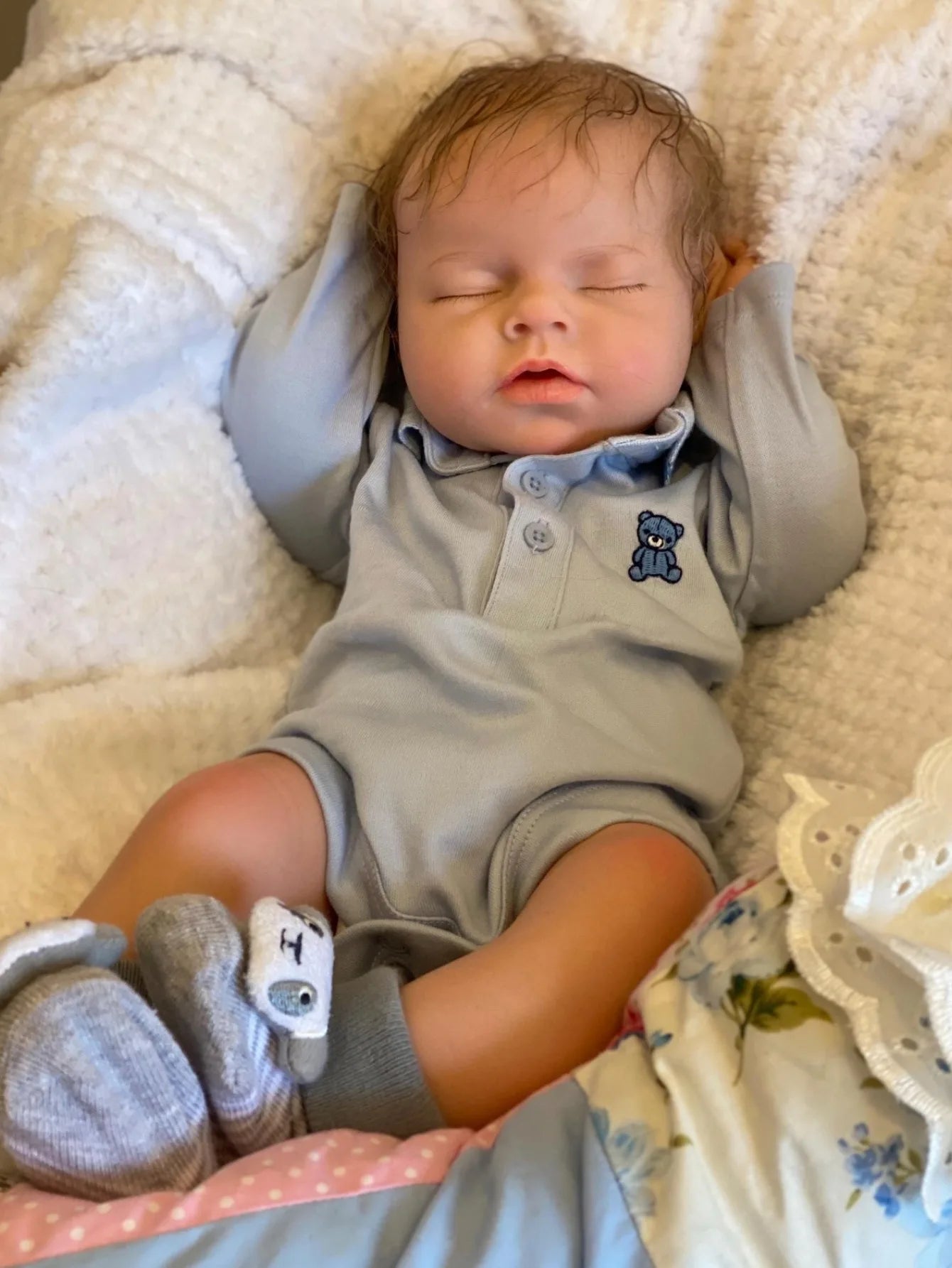 20 Inch Full Body Silicone Girl Bebe Reborn Doll Handmade Lifelike Newborn Baby Doll For Children Birthday Gifts