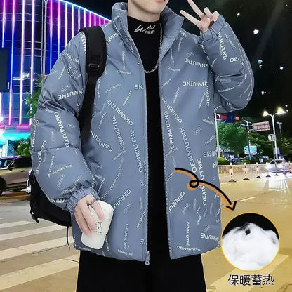 Winter Coat for Men Loose Down Jacket Man Pink Deals On Offer Original Brands Stylish High Quality Luxury Designer Harajuku Y2k