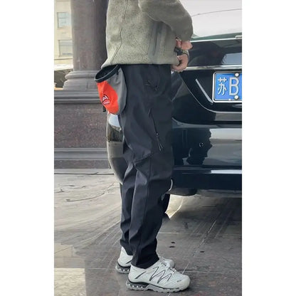 2026 Summer New Style Ice Silk Cooling Casual Outdoor Sports Men's Hiking Pants