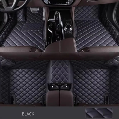3D PU-leather Waterproof Custom Car Floor Mats For Toyota RAV4 2005-2025 Years Auto Carpets Coche Accessorie Liners