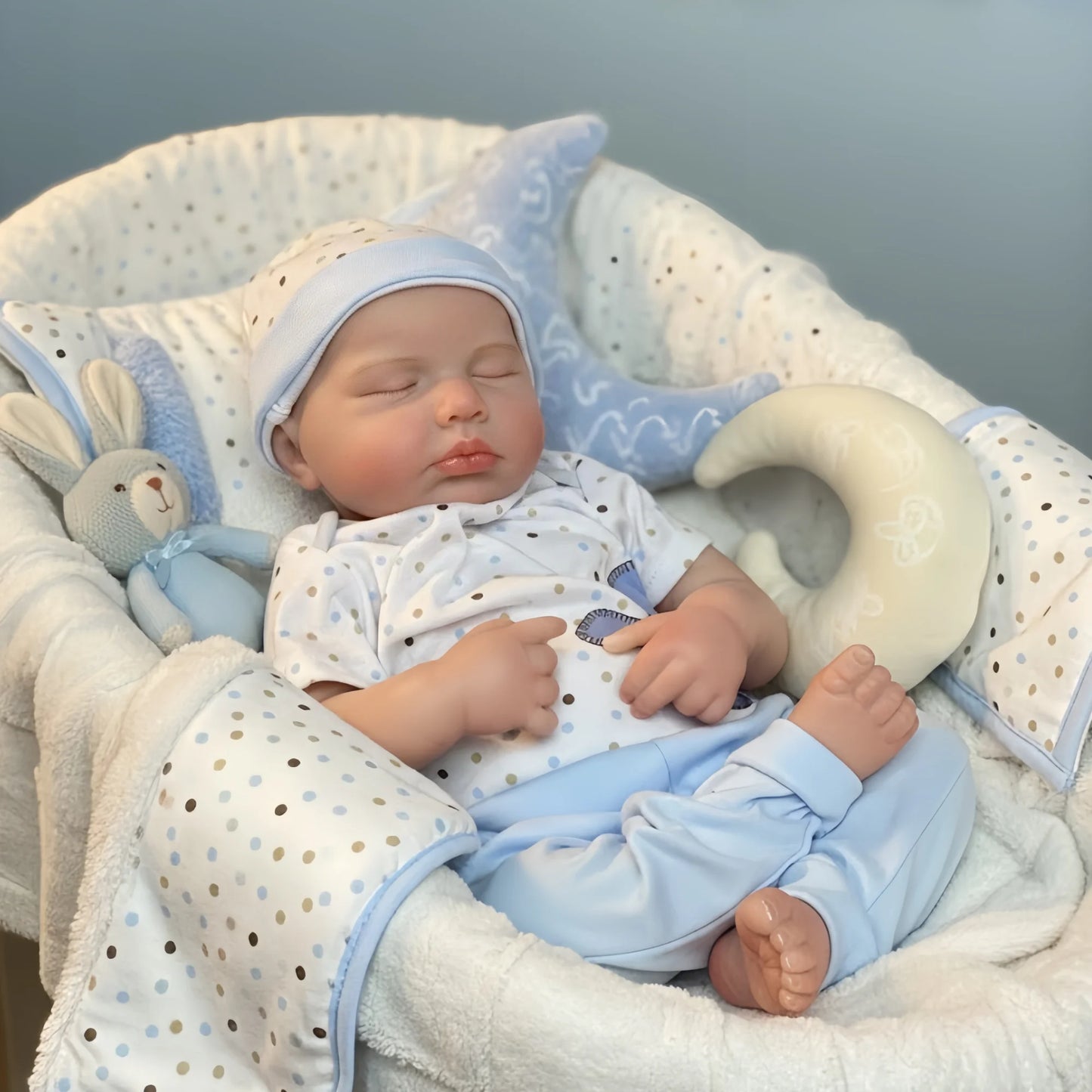 1PC/2 Styles 18Inch/45cm Open Mouth Loulou Soft Silicone Bebe Reborn Girl&Boy Doll With Painted Skin bebe reborn de silicona