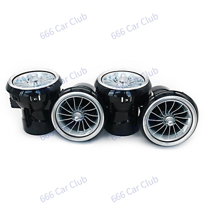 256 Colours Air Vents For Audi A3 S3 RS3 8V 8Y 8P 2004-2020 Car Dashboard Ambient Light LED Air Conditioner Outlet Nozzle Lamp