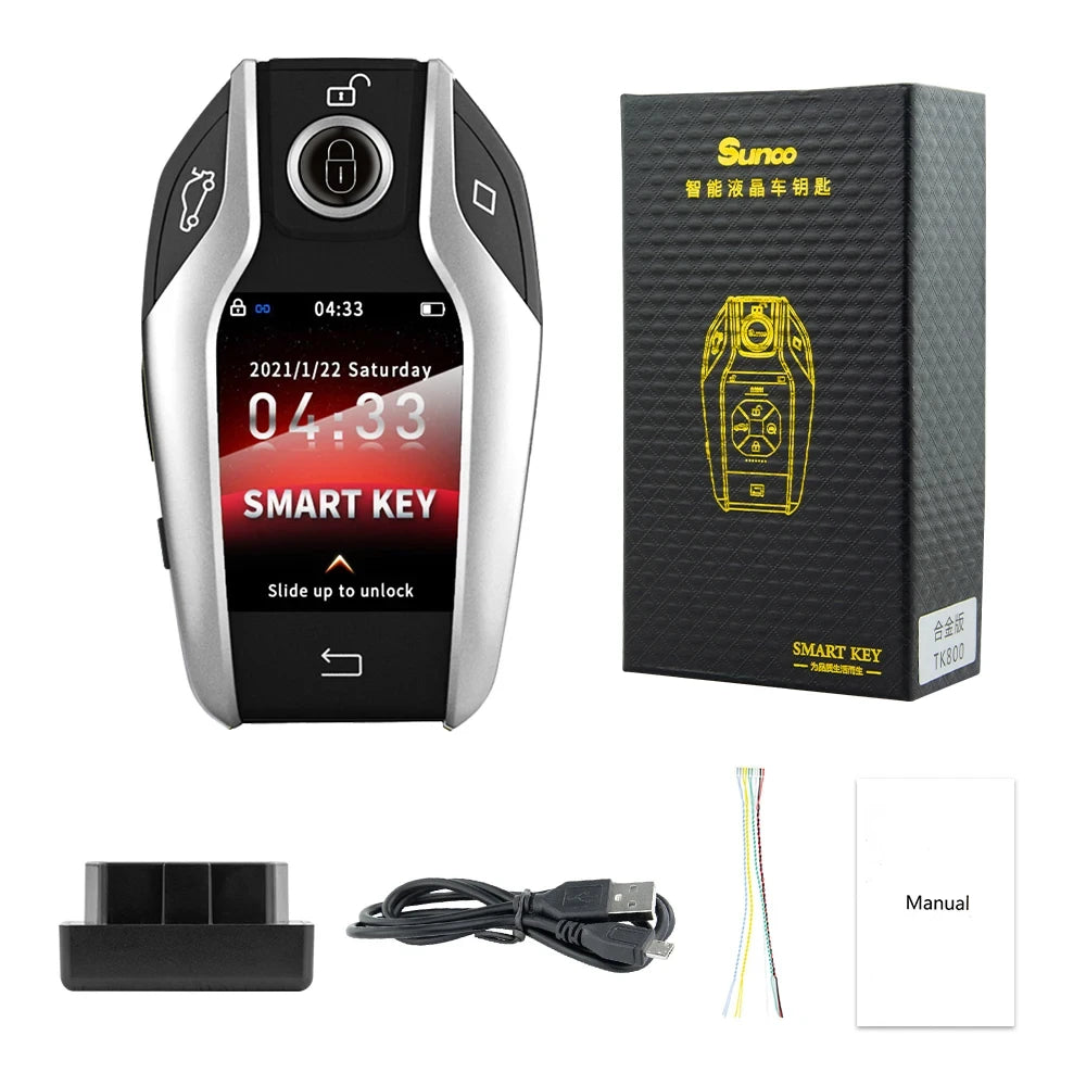 Universal TK800 OBD Modified Smart LCD Key For BMW Mercedes-Benz Audi Cadillac Lexus Land Rover Jaguar Kia Hyundai Nissan Toyota