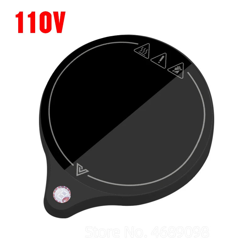 100℃ Cup Heater Mug Warmer 100°C Hot Tea Makers Warmer Coaster 5 Gear Temperature Cup Heaters Coffee Milk Tea Heating Pad