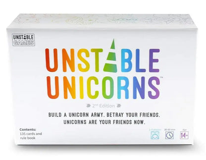 Unstable Unicorns Board English Family Party Expansion Basic Version Of Classic Board Games Control and Chaos Base Game