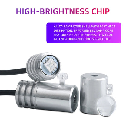 Car 4/5/6in1 Interior Decoration Ambient RGB Fiber-Optic Light Strip USB Dashboard Neon Light Strip App Control Accessories
