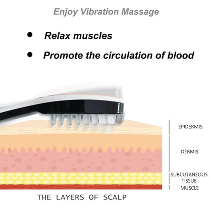 Net Head Massage Comb, Scalp Care Stress Relief, Head Refreshment, Relaxation, Gift for Festivals, Valentine's Day Gifts