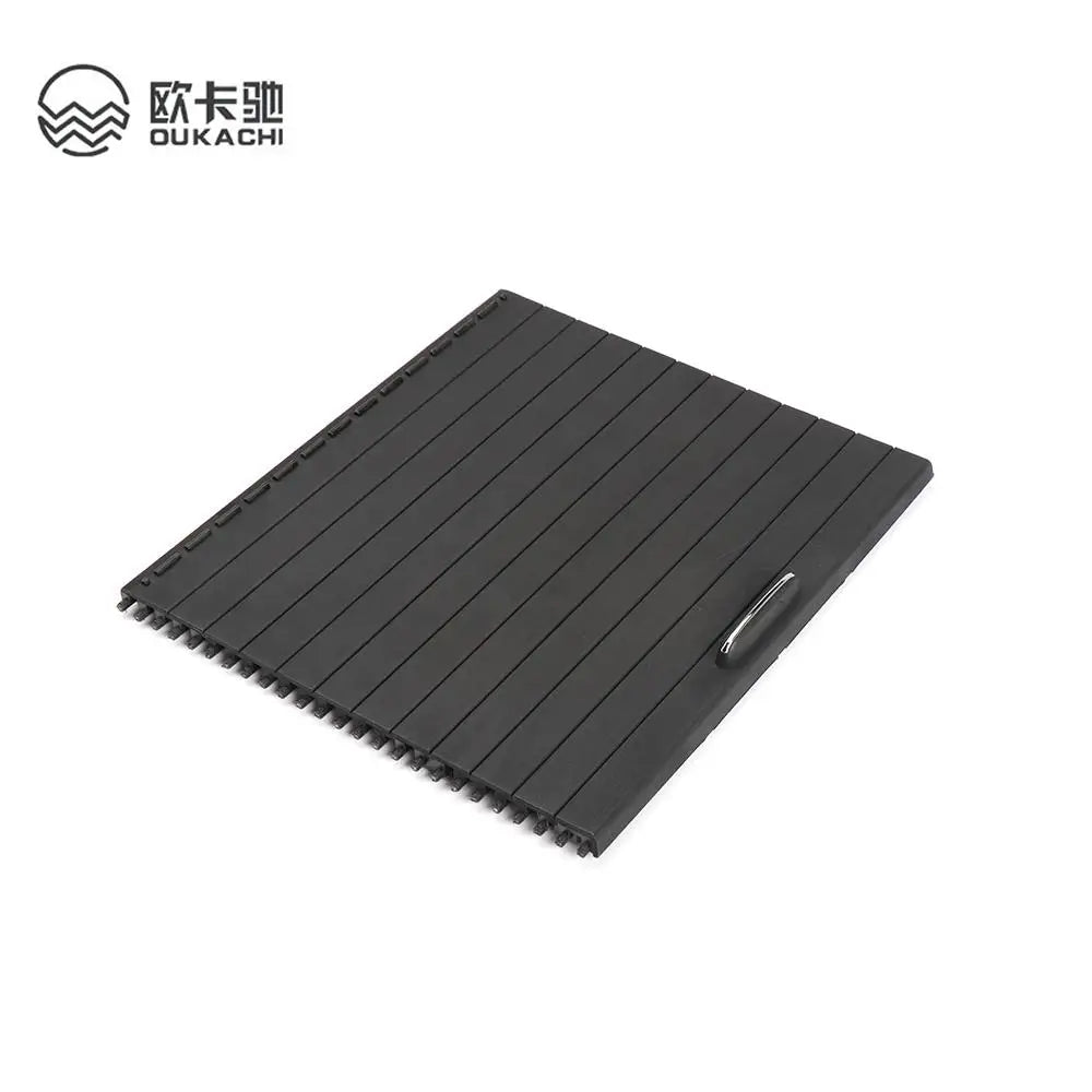 New  Car Center Console Shutters Cup Holder Slide Roller Blind Cover For Mercedes Benz Ml/Gl/Gle/Gls Class W166 W292 2012-2018