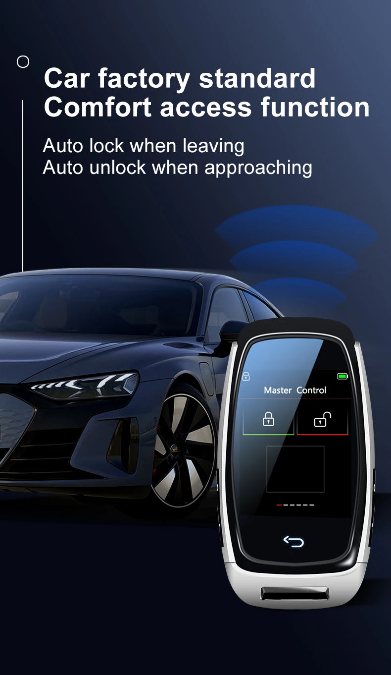 Newest CF920 Universal Modified LCD Smart Key Screen Display For BMW/Audi/Benz/Ford/Hyundai/Kia/Toyota/VW Keyless Entry 920FM