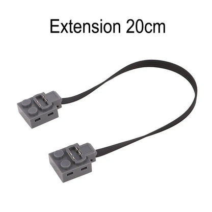 Technical Motor Parts Multi Power Functions 8293 8883 Tool Servo Train Motor PF Model Sets Building Blocks Compatible brand