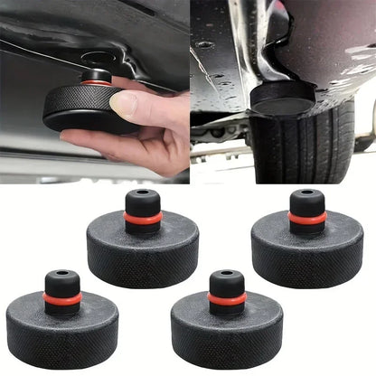 1/4Pcs Car Rubber Lifting Jack Pad For Tesla Model 3 Y S X Jack Protection Mat Anti-Slip Tool Chassis Vehicle Lifting Cushion