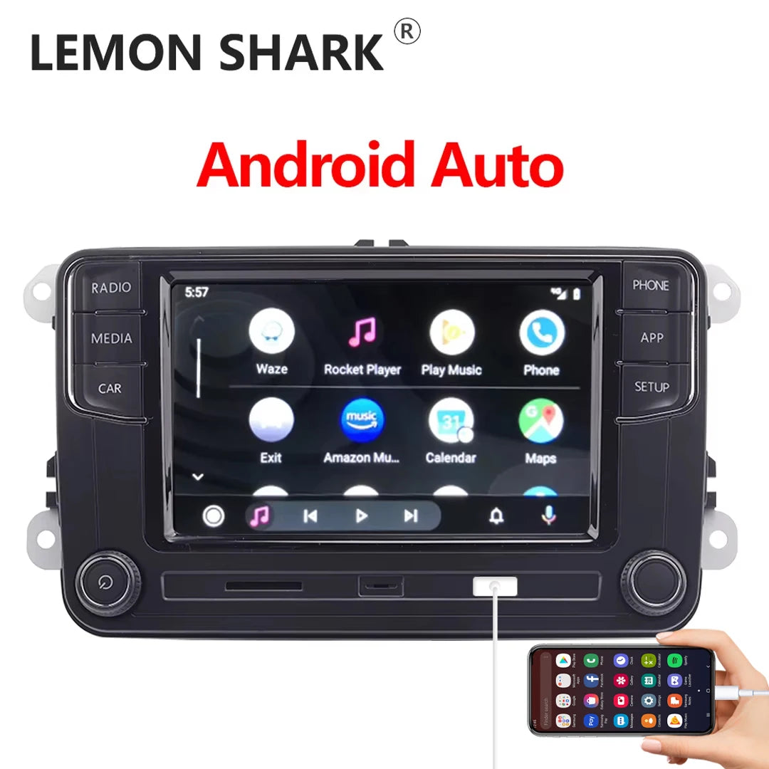 NONAME Carplay Car Radio Only For VW MQB POLO 6C/6R Support Vehicle Status Android Auto MIB Radio Mirrorlink New RCD330 RCD360