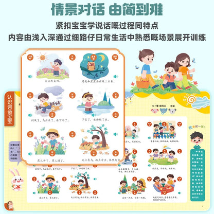 Learn Cantonese, Audiobook, Children Learn To Speak Cantonese with Audiobook, Cognitive Early Education Enlightenment