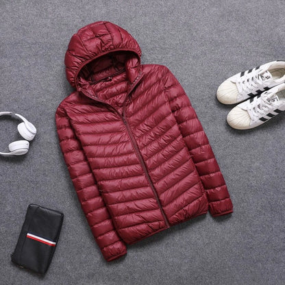 Ultra-Light down Vest Men's Spring Autumn Winter Fashion City Style Standard Fit Youth Daily Wear Couple's Style Vest