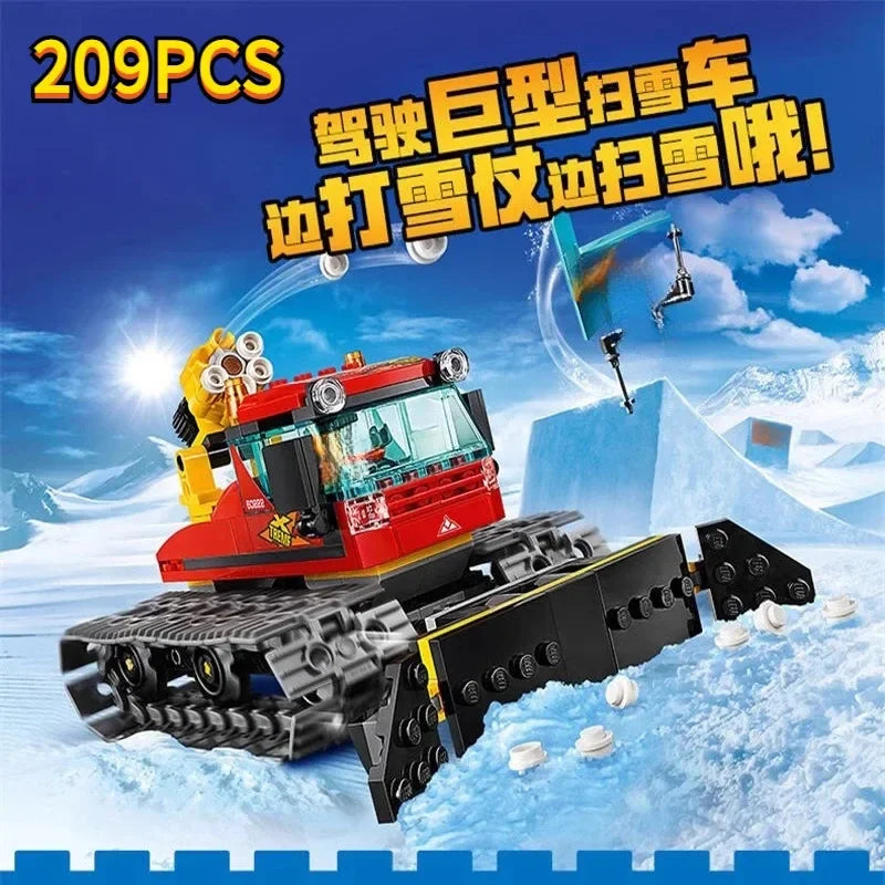 Suitable for city series fire command car boys and girls educational assembling building block toys children's Christmas gifts