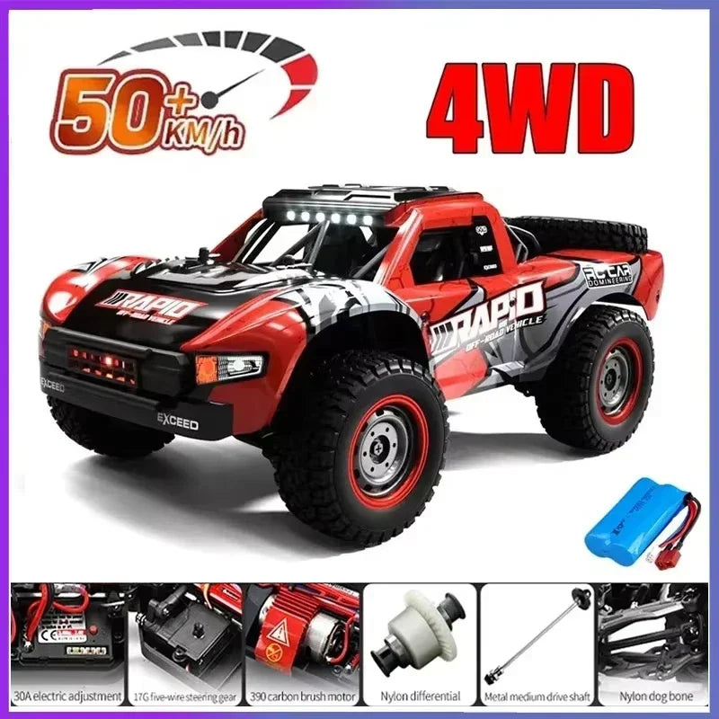 SCY 16101PRO, 16102PRO, 16103PRO 4WD 1:16RC Brushless High-speed Remote Control Car, 70 Kilometers Per Hour, Toy Racing Car Gift