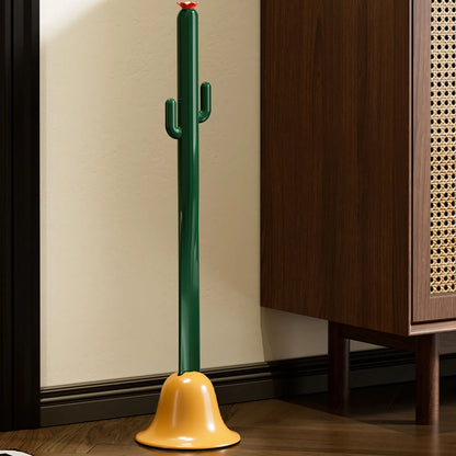 Long Handle Shoe Horn Ergonomic Plant Shaped PP Shoe Helper Stick with Base for Home Use Shoe Helper Stick