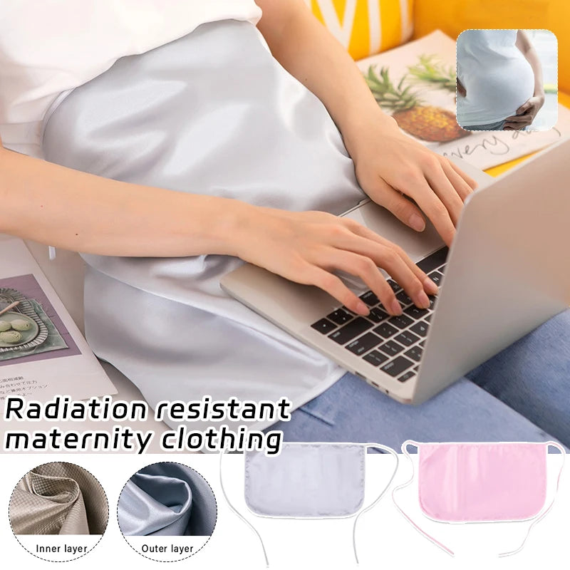 Pregnant Women Wear Radiation Protection Aprons Clothes Bellybands Maternity Clothes Outwear EMF Shielding Aprons