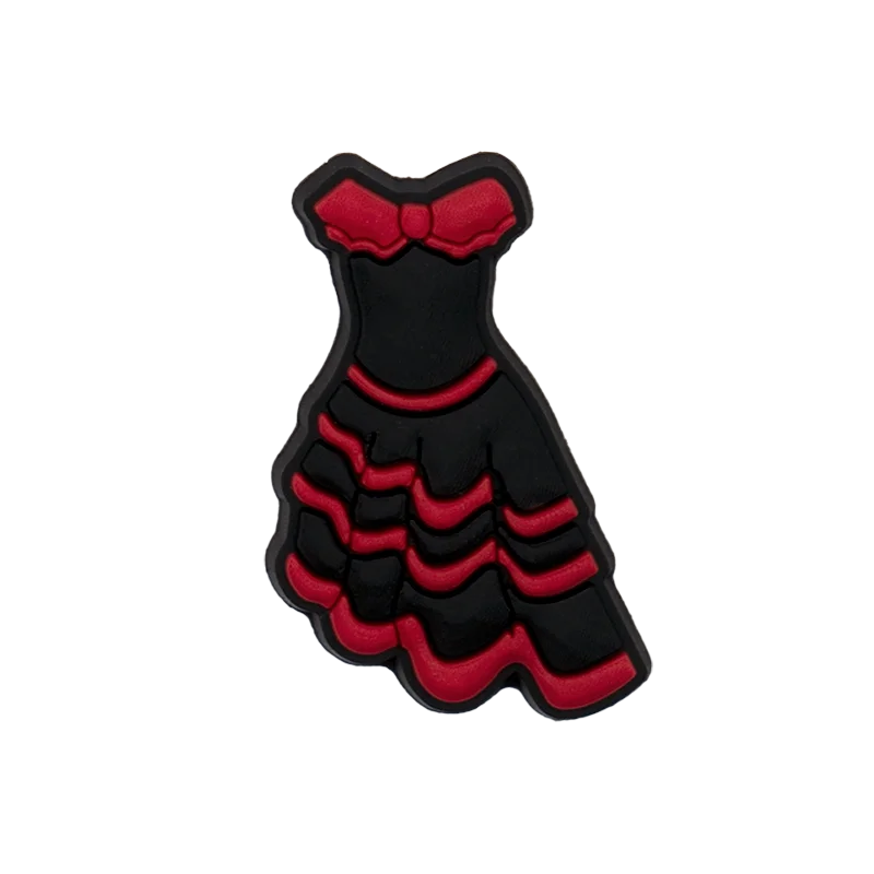 1/25PCS Glamour & Edgy PVC Shoe Charms for Clogs, Leopard Lipstick, Pink Car, High Heels DIY Accessories for Teens & Adults