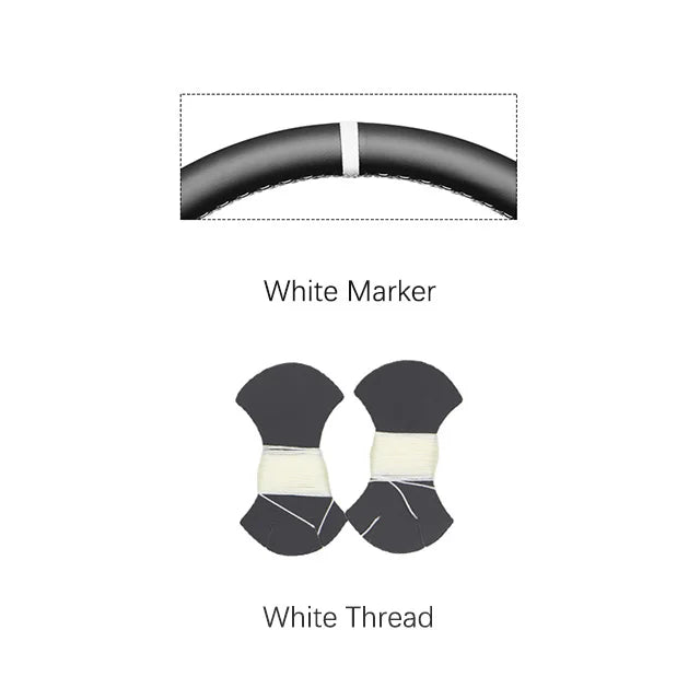 Black Faux Leather Car Steering Wheel Cover For Nissan 200SX S15 Silvia Skyline R34 GTR GT-R 1998 1999 2000 2001 2002