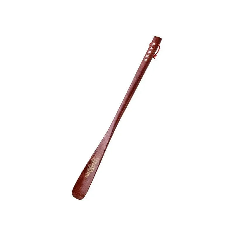 Extra Long Wooden Shoe Horn Chicken Wing Wood Real Wood Shoe Insert Shell Shoe Horn Wooden Shoe Assistant
