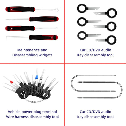 5/7/11/19/25/38pcs Automotive Manual Tool Optional Set Automotive Disassembly And Assembly Interior Automotive Disassembly Tools