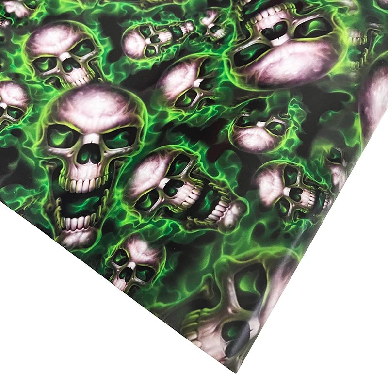 Skull Sticker Bomb Graffiti PVC Vinyl Wrap Film With Air Release Self Adhesive DIY Car Motorcycle Furniture Decoration Sticker