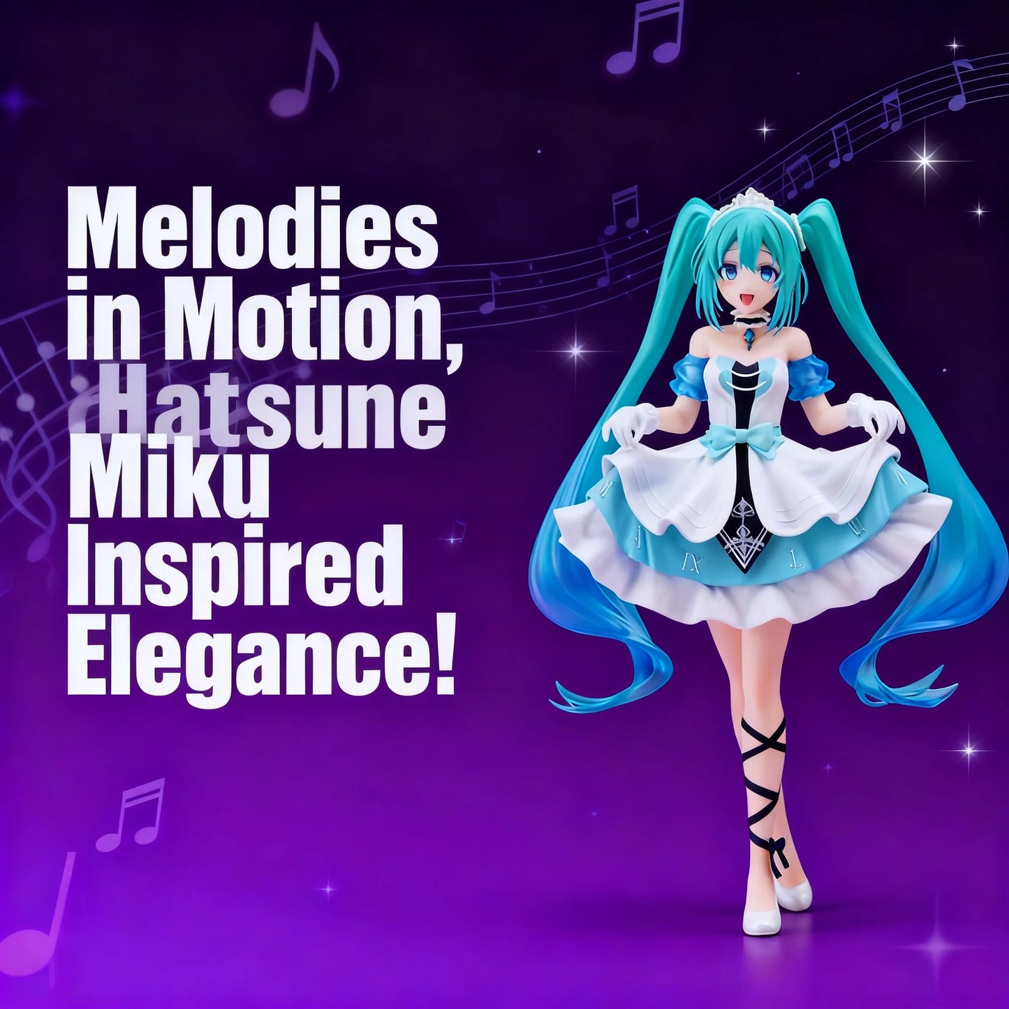 Hatsune Miku Future Anime Figure Vocaloid Kawaii Collectible Statue Model Desktop Decor Otaku Gift Doll Japanese Fans