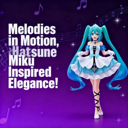 Hatsune Miku Future Anime Figure Vocaloid Kawaii Collectible Statue Model Desktop Decor Otaku Gift Doll Japanese Fans