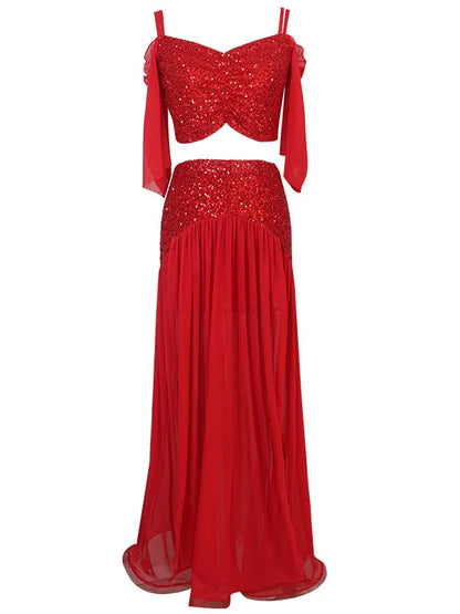 Sexy Sequin Belly Dance Costume 2025 Summer New Arrival High-End Practice Suit Performance Ethnic Dancewear Chinese Manufacturer
