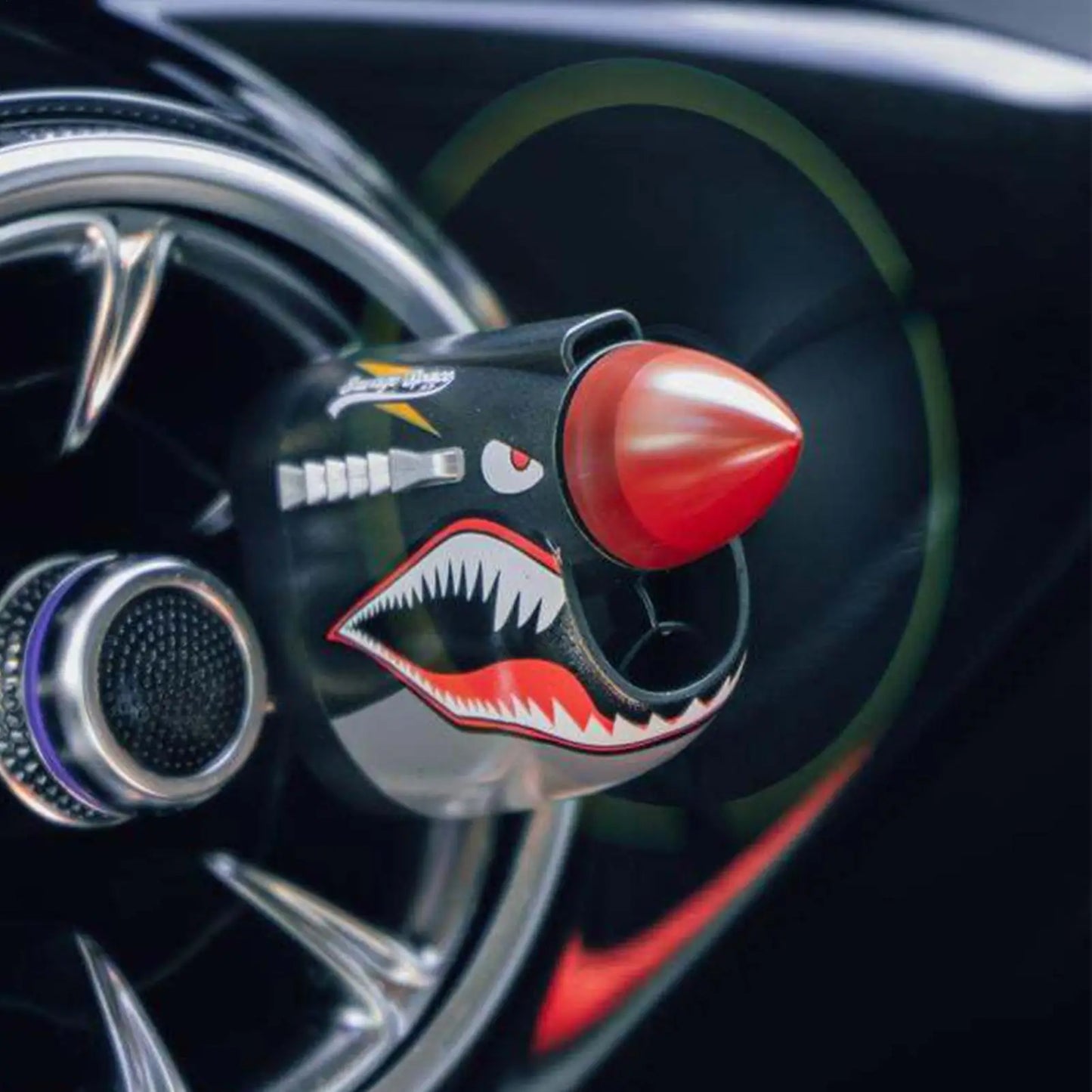 Long-lasting Car Vent Scent Diffuser, Stylish Fighter Shaped Air Freshener, Fragrance Ornament for Vehicle Interior Daily Use