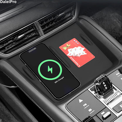 For BYD Sealion 07 2024 2025 Armrest Storage Box Center Console Layered Storage Box Cup Holder Modification Interior Accessories