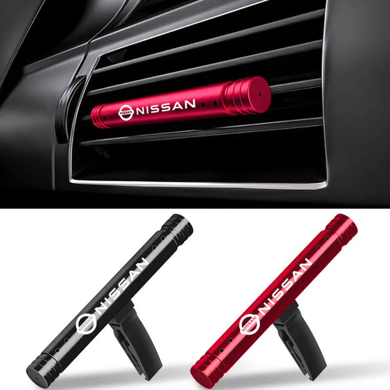 Car Air Vent Perfume Car Air Freshener Flavoring Smell Aroma For Nissan X-Trail Qashqai Juke Leaf Micra NOTE Patrol Pulsar NISMO