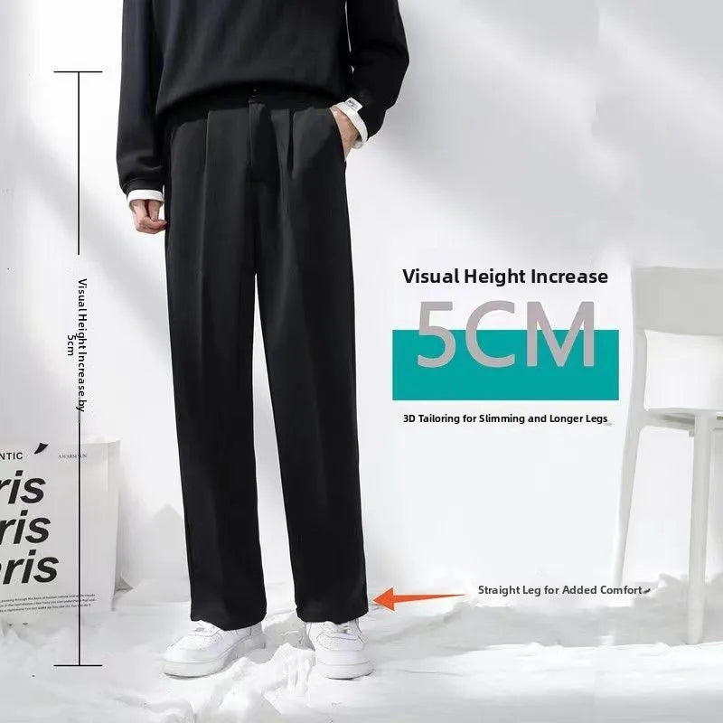 2025 New Long Tailored Coat Jacket Four-Piece Set Neutral Style Shoulder-Length Black High-End Feelings Casual Youth Fashion