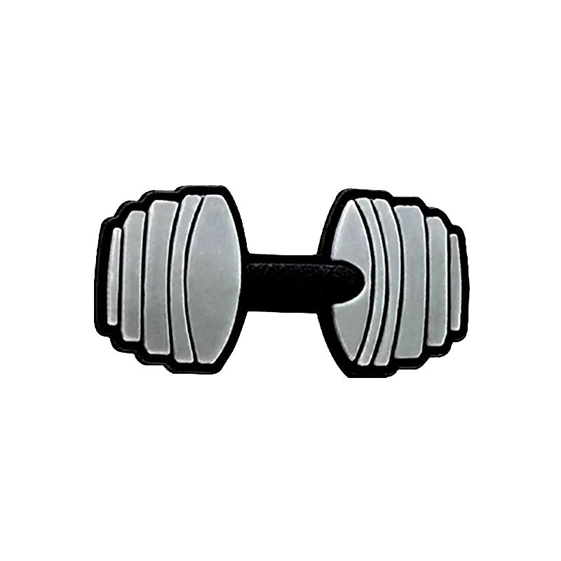 1–30PCS Modern Charms for Shoe Car Accessories, Soccer Cross Shoe Charms, Dumbbell Earbud Sandals Clog Buckles