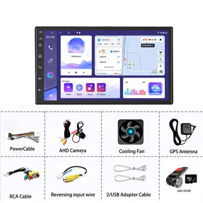 7" 6+128GB For Nissan Navara D40  2005-2015  Car Stereo Radio Apple CarPlay Android 15 Head Unit FM GPS Reversing Image
