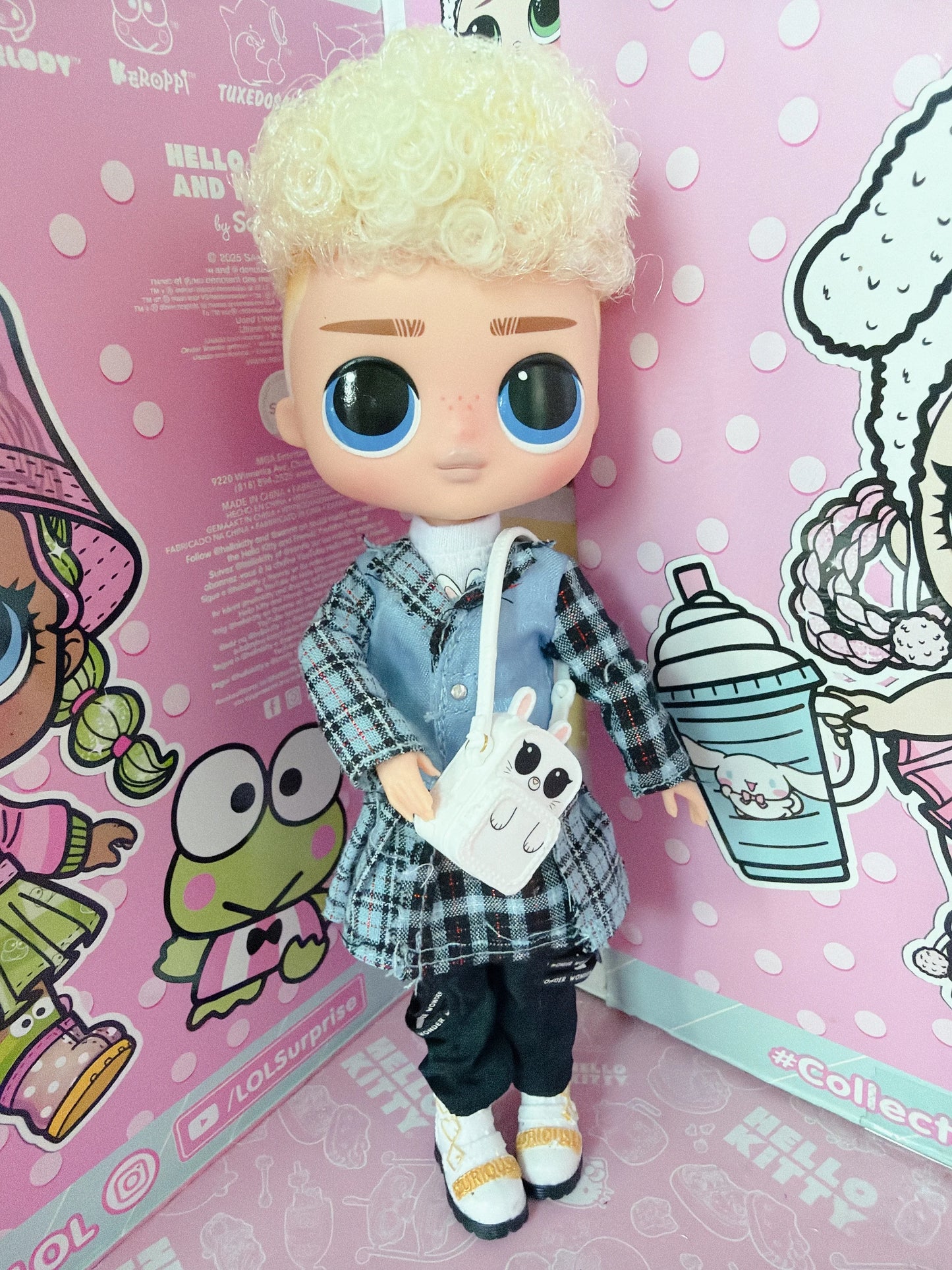 LOL Doll 25cm Extra Large Sister OMG Fashion Doll Little Brother Joint Removable Dress DIY Stylist No Packaging Box